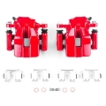 Picture of Power Stop 12-18 Toyota RAV4 Rear Red Calipers w-Brackets - Pair