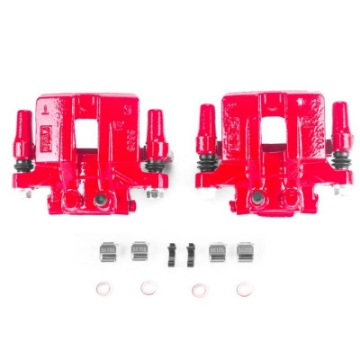 Picture of Power Stop 12-14 Chrysler 200 Rear Red Calipers w-Brackets - Pair