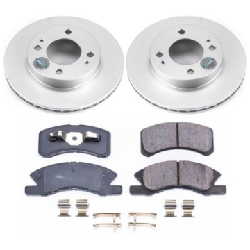 Picture of Power Stop 14-15 Mitsubishi Mirage Front Z17 Evolution Geomet Coated Brake Kit