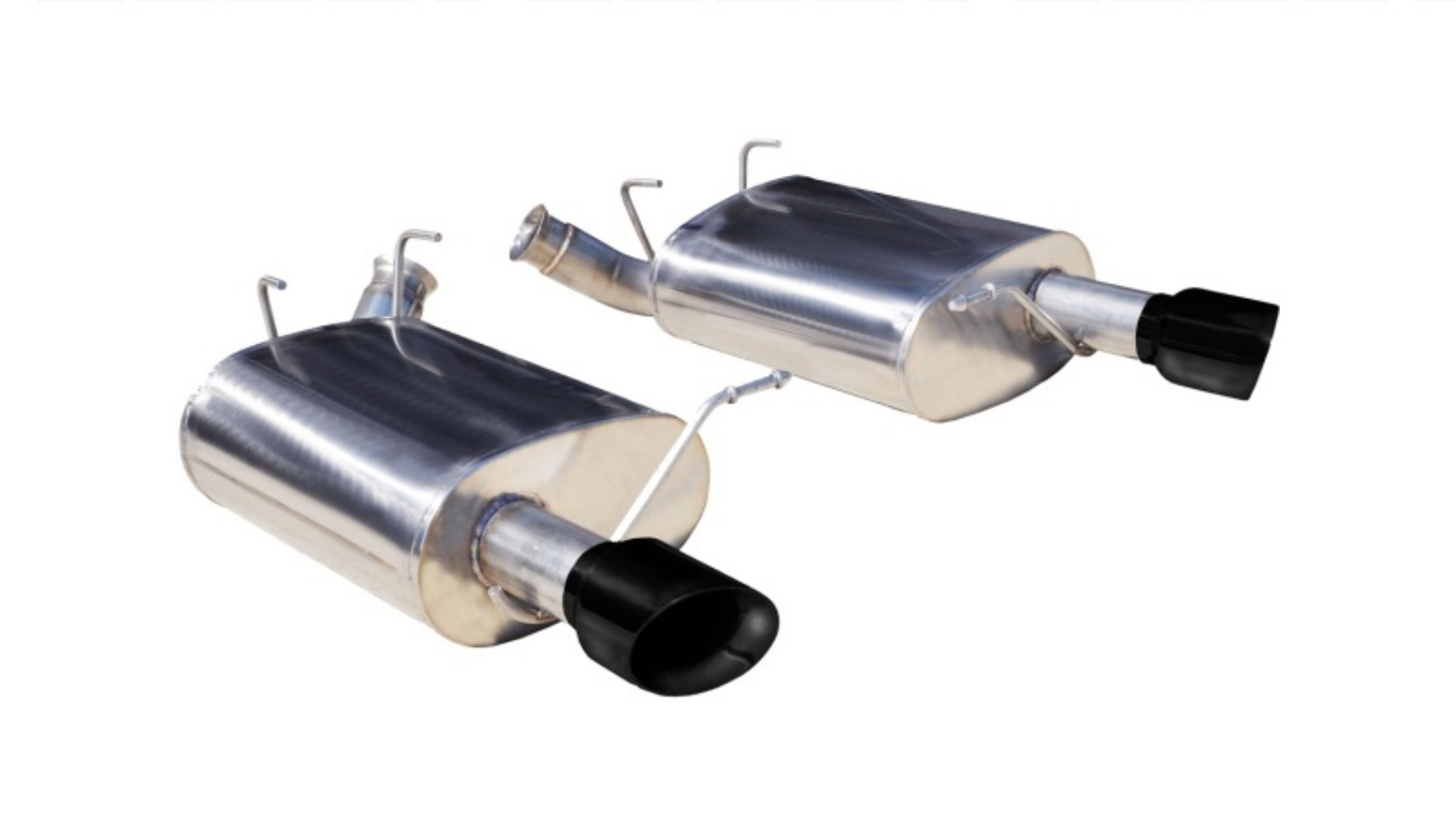 Picture of Corsa 2011-2014 Ford Mustang 3-7L V6 Black Sport Axle-Back Dual Rear Exhaust