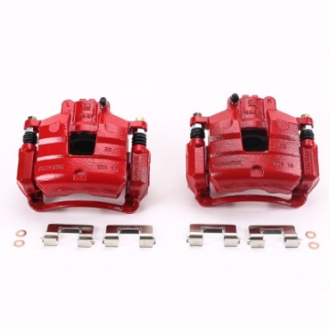 Picture of Power Stop 2017 Buick LaCrosse Front Red Calipers w-Brackets - Pair