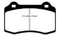 Picture of EBC 92-00 Dodge Viper 8-0 Bluestuff Front Brake Pads