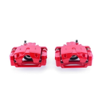 Picture of Power Stop 06-07 Cadillac CTS Rear Red Calipers w-Brackets - Pair