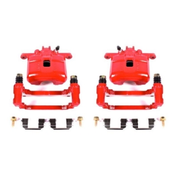 Picture of Power Stop 02-06 Acura RSX Front Red Calipers w-Brackets - Pair
