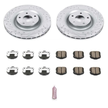 Picture of Power Stop 06-13 Chevrolet Corvette Front Z26 Street Warrior Brake Kit
