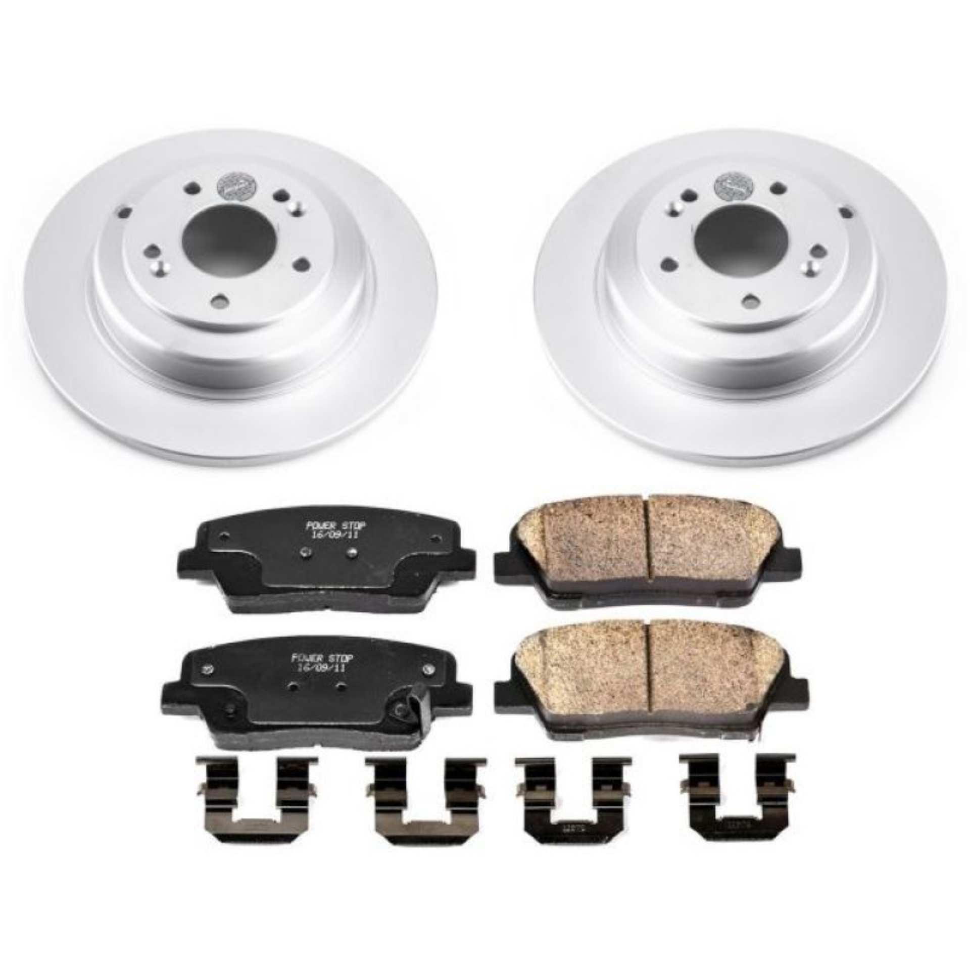 Picture of Power Stop 10-16 Hyundai Genesis Coupe Rear Z17 Evolution Geomet Coated Brake Kit