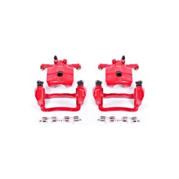 Picture of Power Stop 05-06 Saab 9-2X Rear Red Calipers w-Brackets - Pair