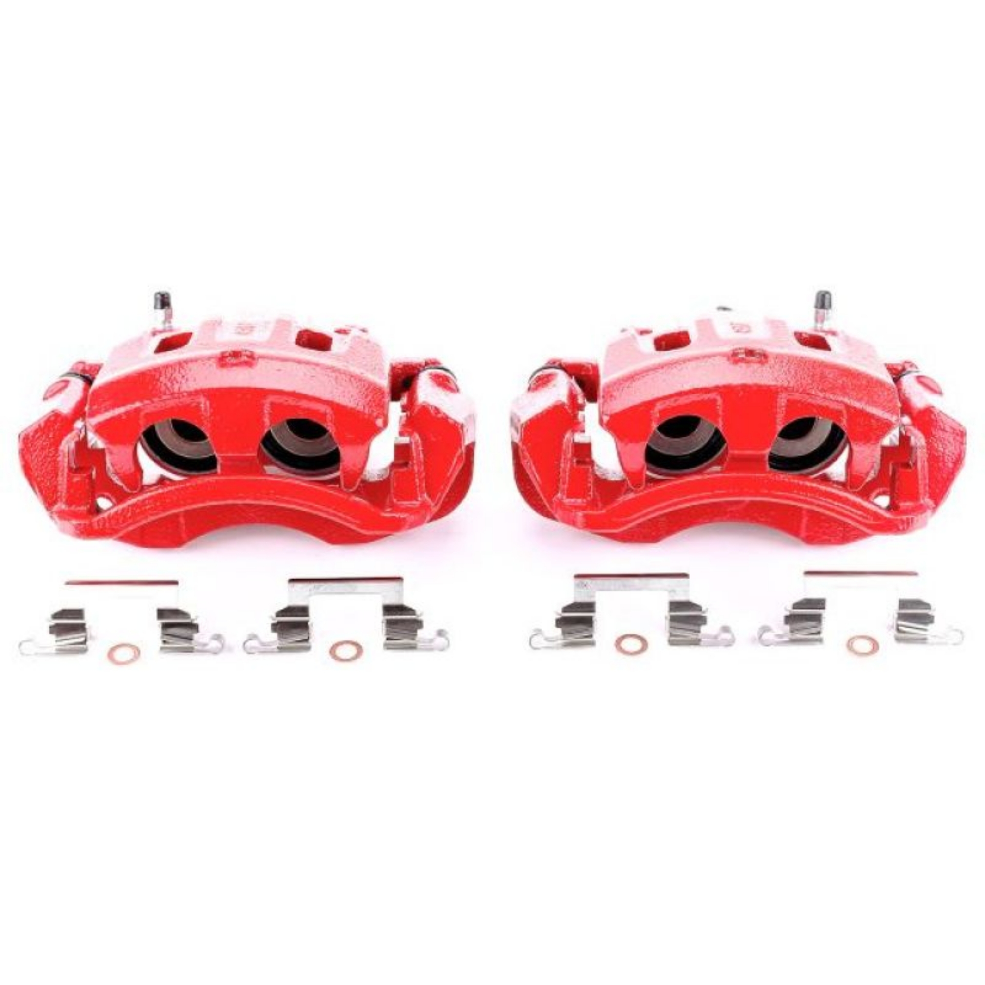 Picture of Power Stop 00-05 Ford Excursion Rear Red Calipers w-Brackets - Pair