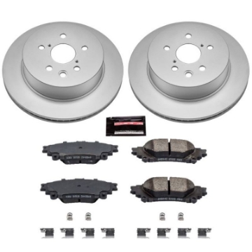 Picture of Power Stop 14-15 Lexus IS250 Rear Z17 Evolution Geomet Coated Brake Kit US & Canadian Models Only