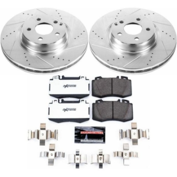 Picture of Power Stop 07-09 Mercedes-Benz E350 Front Z26 Street Warrior Brake Kit