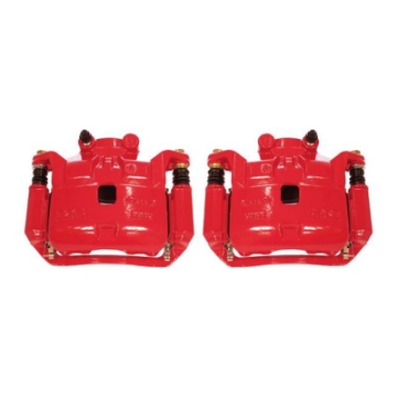 Picture of Power Stop 12-18 Nissan Versa Front Red Calipers w-Brackets - Pair