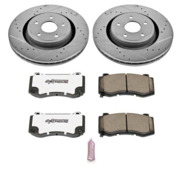 Picture of Power Stop 06-10 Jeep Grand Cherokee Front Z26 Street Warrior Brake Kit