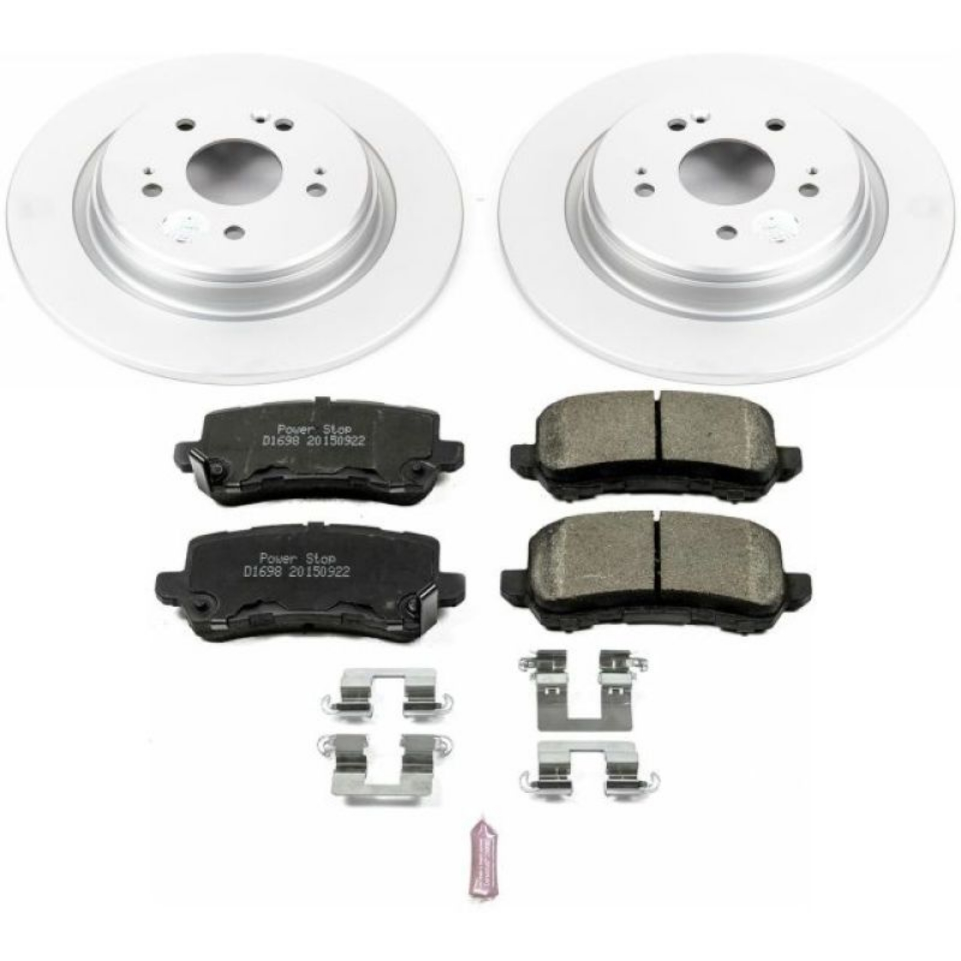 Picture of Power Stop 15-19 Acura TLX Rear Z17 Evolution Geomet Coated Brake Kit