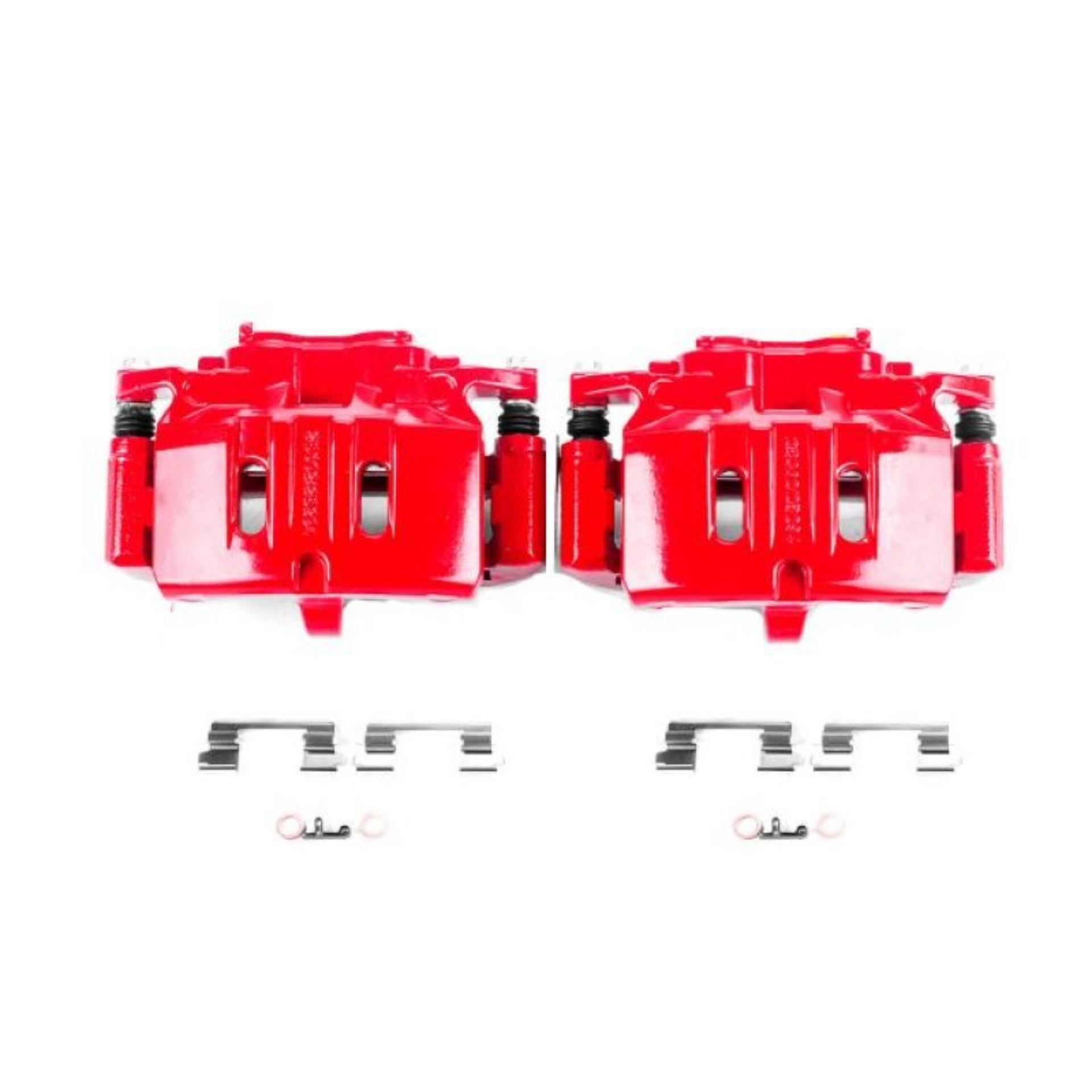 Picture of Power Stop 15-17 Ford Mustang Front Red Calipers w-Brackets - Pair