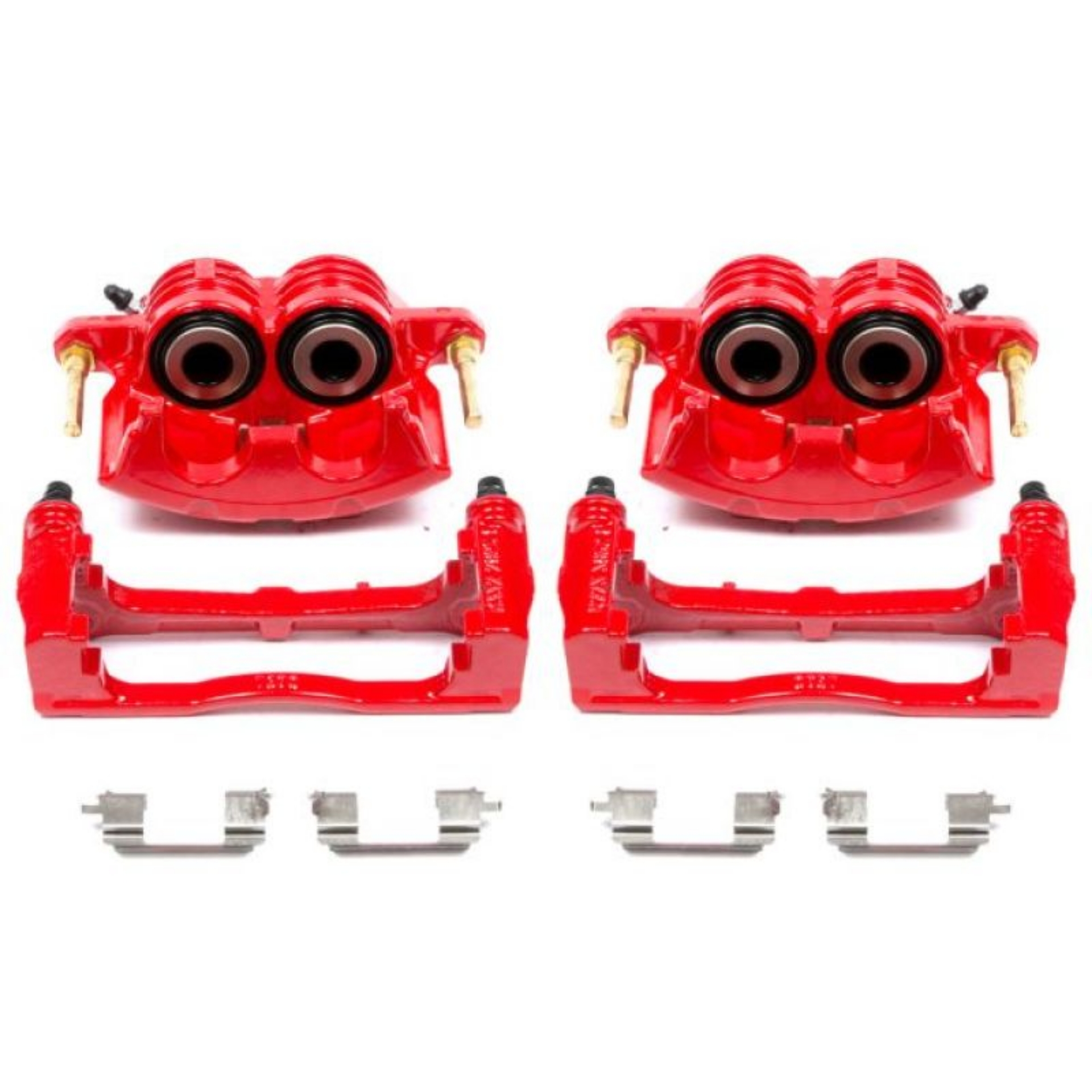 Picture of Power Stop 04-05 Buick Rainier Front Red Calipers w-Brackets - Pair