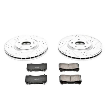 Picture of Power Stop 03-06 Mitsubishi Lancer Front Z23 Evolution Sport Brake Kit