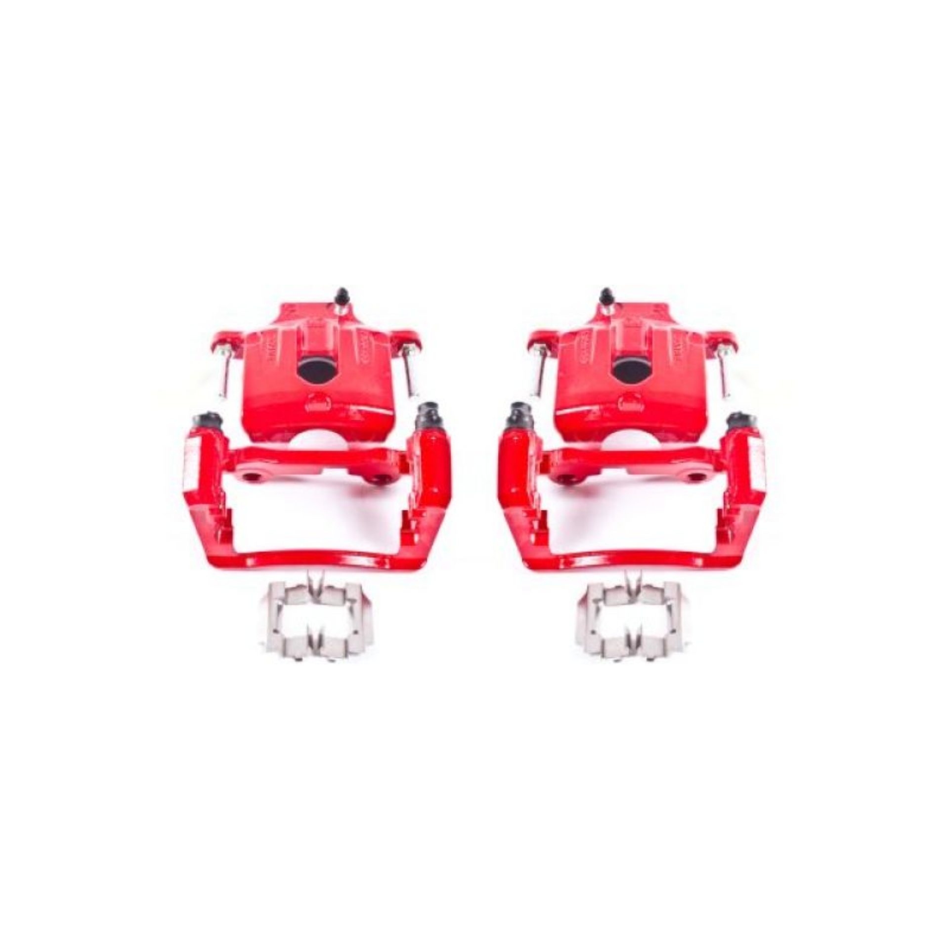 Picture of Power Stop 04-07 Buick Rainier Rear Red Calipers w-Brackets - Pair