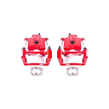 Picture of Power Stop 04-07 Buick Rainier Rear Red Calipers w-Brackets - Pair