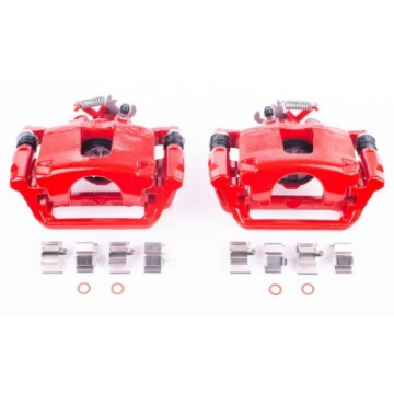 Picture of Power Stop 12-16 Chrysler Town & Country Rear Red Calipers w-Brackets - Pair