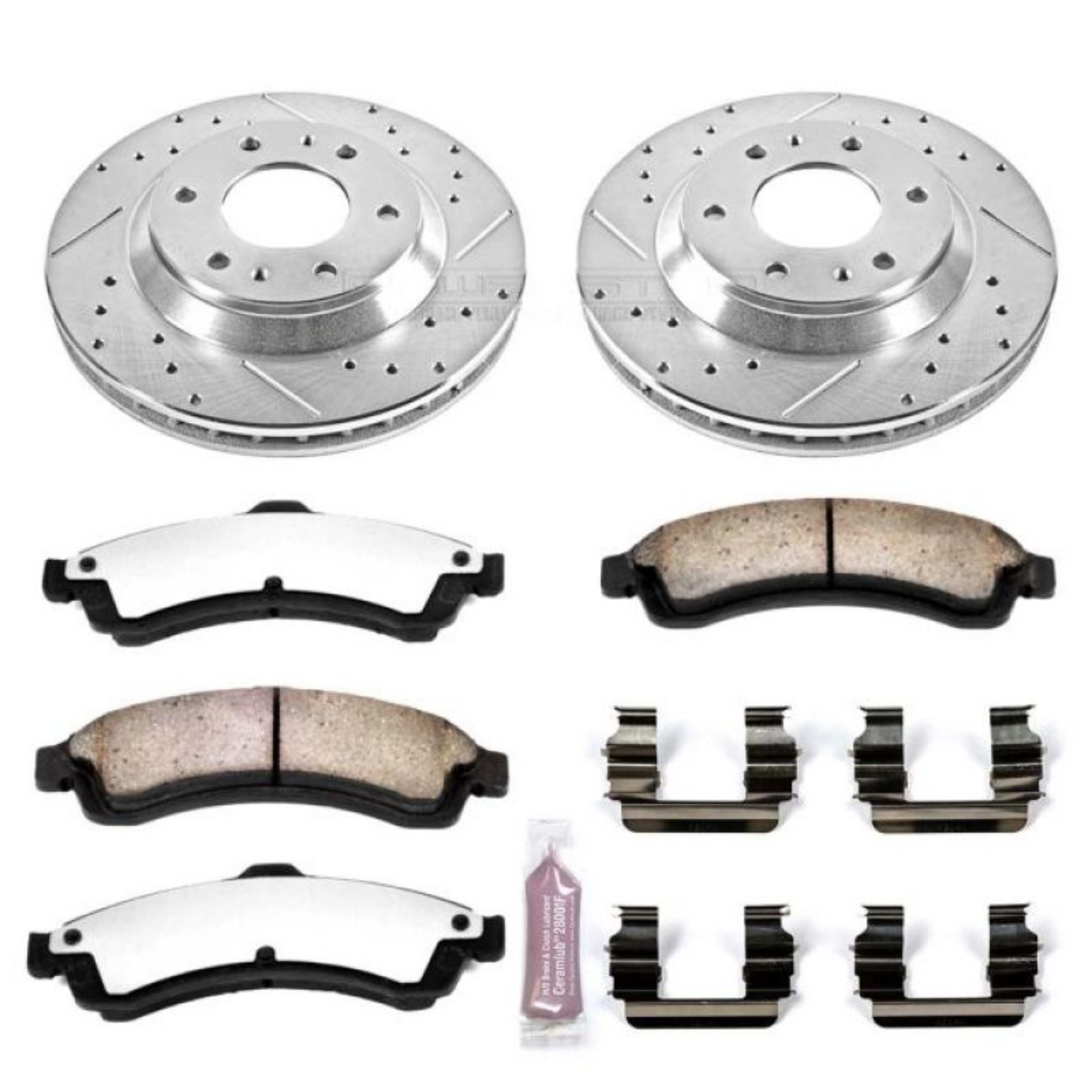 Picture of Power Stop 04-05 Buick Rainier Front Z36 Truck & Tow Brake Kit