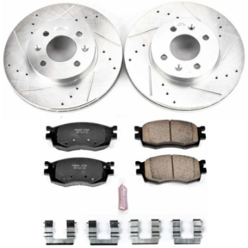 Picture of Power Stop 06-11 Hyundai Accent Front Z23 Evolution Sport Brake Kit