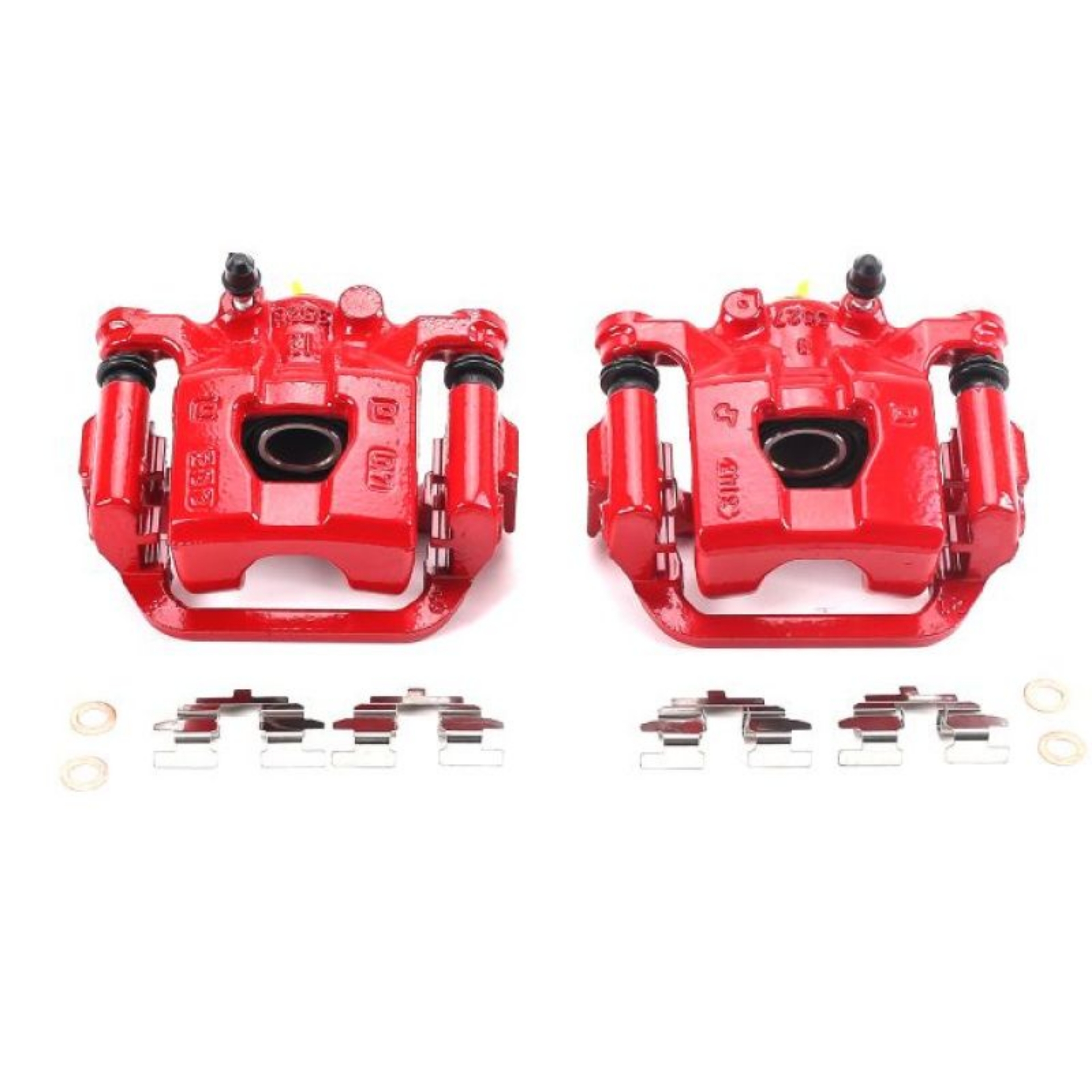 Picture of Power Stop 11-17 Nissan Juke Rear Red Calipers w-Brackets - Pair