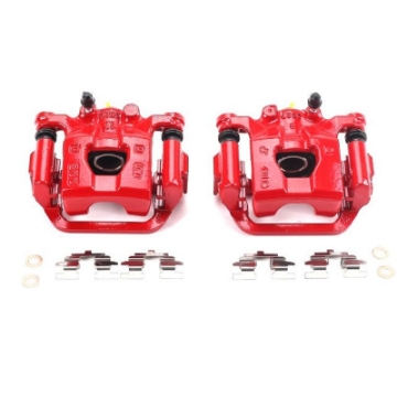 Picture of Power Stop 11-17 Nissan Juke Rear Red Calipers w-Brackets - Pair