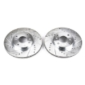 Picture of Power Stop 98-99 Acura CL Front Evolution Drilled & Slotted Rotors - Pair