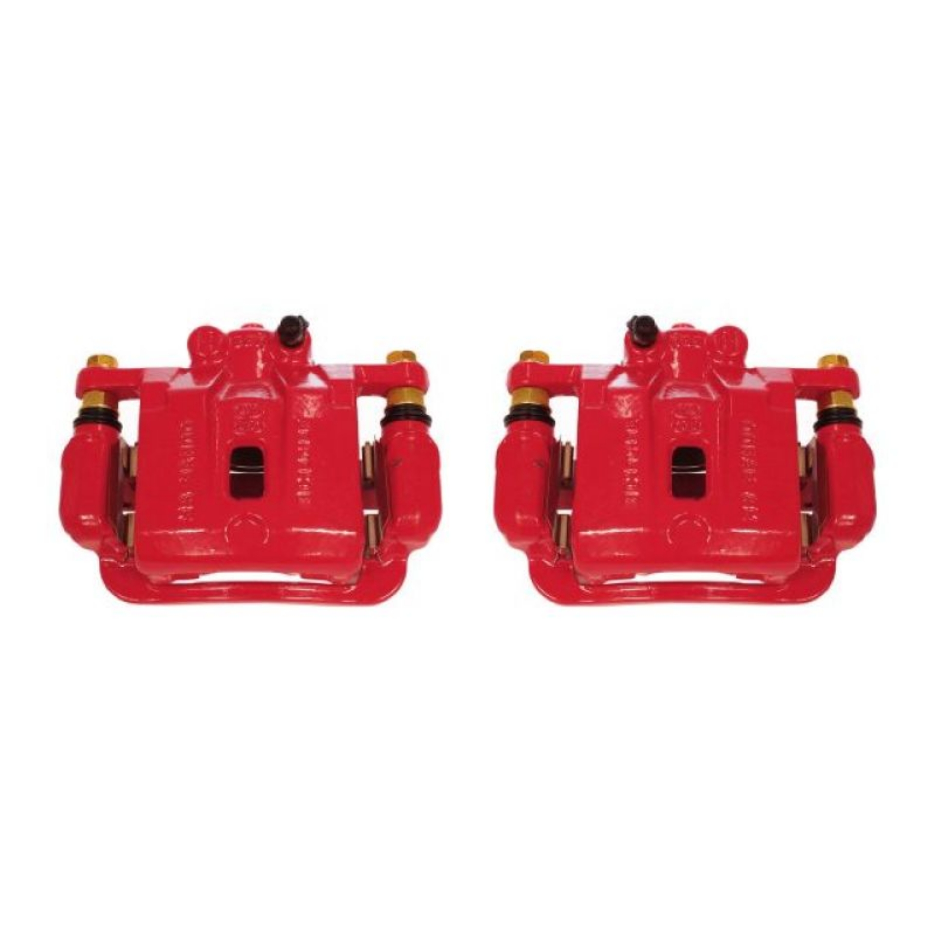 Picture of Power Stop 10-16 Hyundai Genesis Coupe Rear Red Calipers w-Brackets - Pair