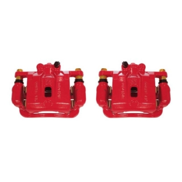 Picture of Power Stop 10-16 Hyundai Genesis Coupe Rear Red Calipers w-Brackets - Pair