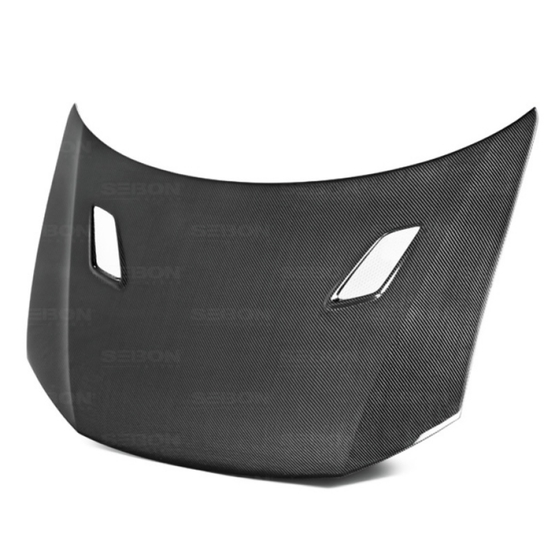 Picture of Seibon 12-13 Honda Civic 2Dr MG-Style Carbon Fiber Hood