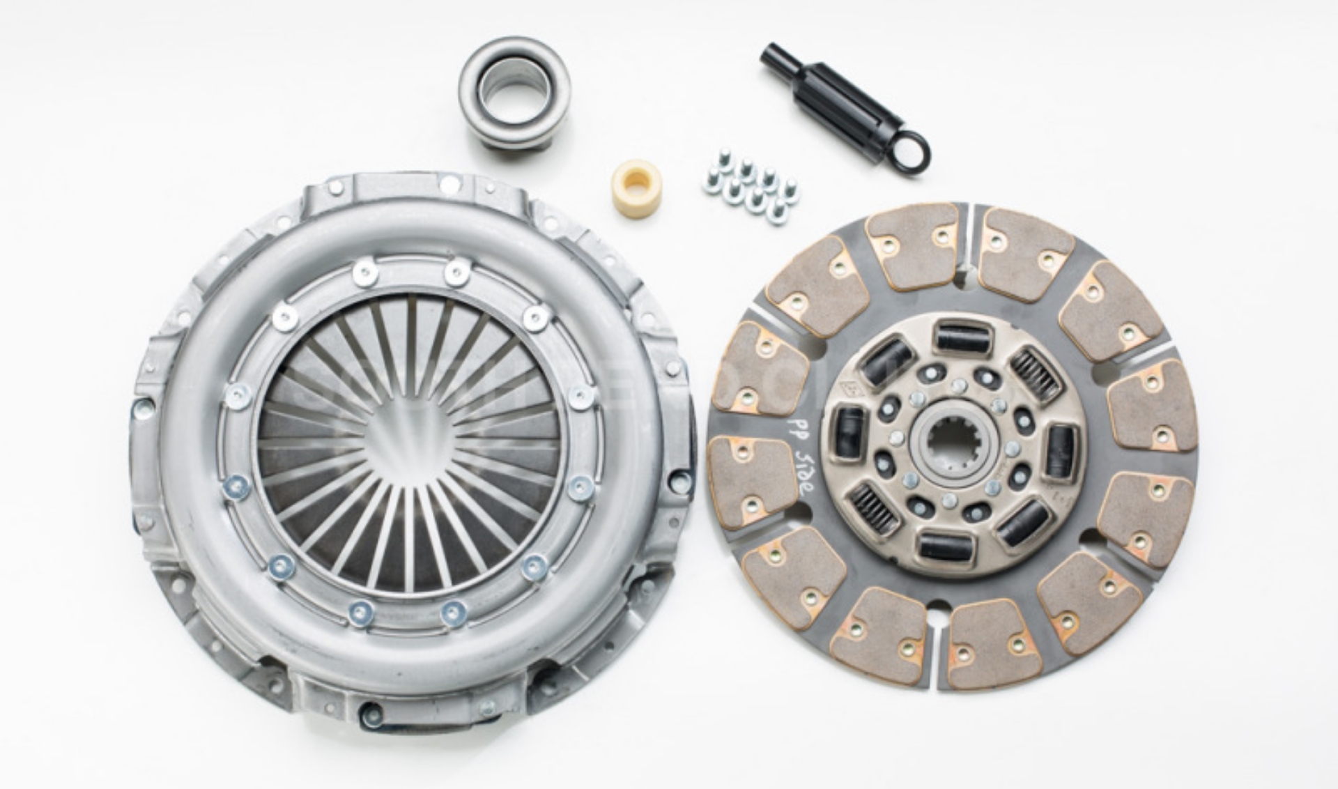 Picture of South Bend Clutch 99-03 Ford 7-3 Powerstroke ZF-6 Carbotic Friction 4 Paddle Spicer Clutch Kit