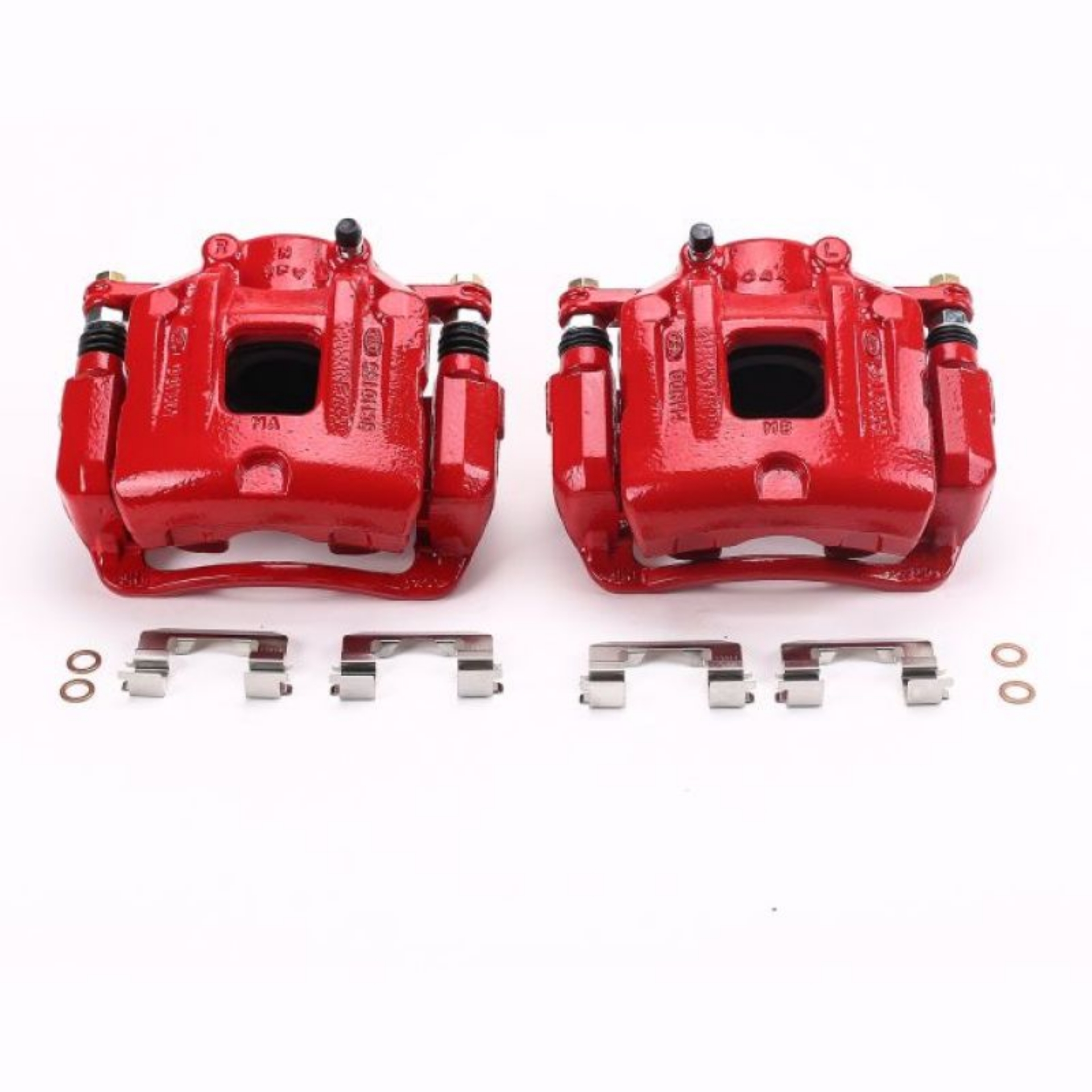Picture of Power Stop 10-12 Hyundai Santa Fe Front Red Calipers w-Brackets - Pair