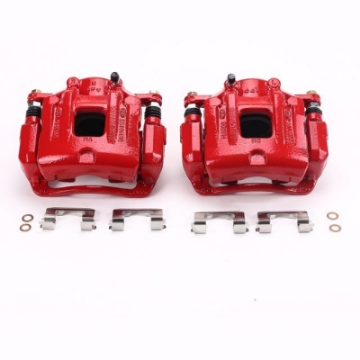 Picture of Power Stop 10-12 Hyundai Santa Fe Front Red Calipers w-Brackets - Pair