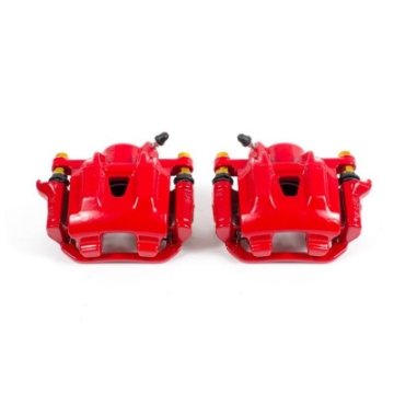 Picture of Power Stop 04-10 Toyota Sienna Rear Red Calipers w-Brackets - Pair