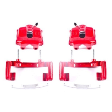 Picture of Power Stop 01-05 BMW 320i Front Red Calipers w-Brackets - Pair