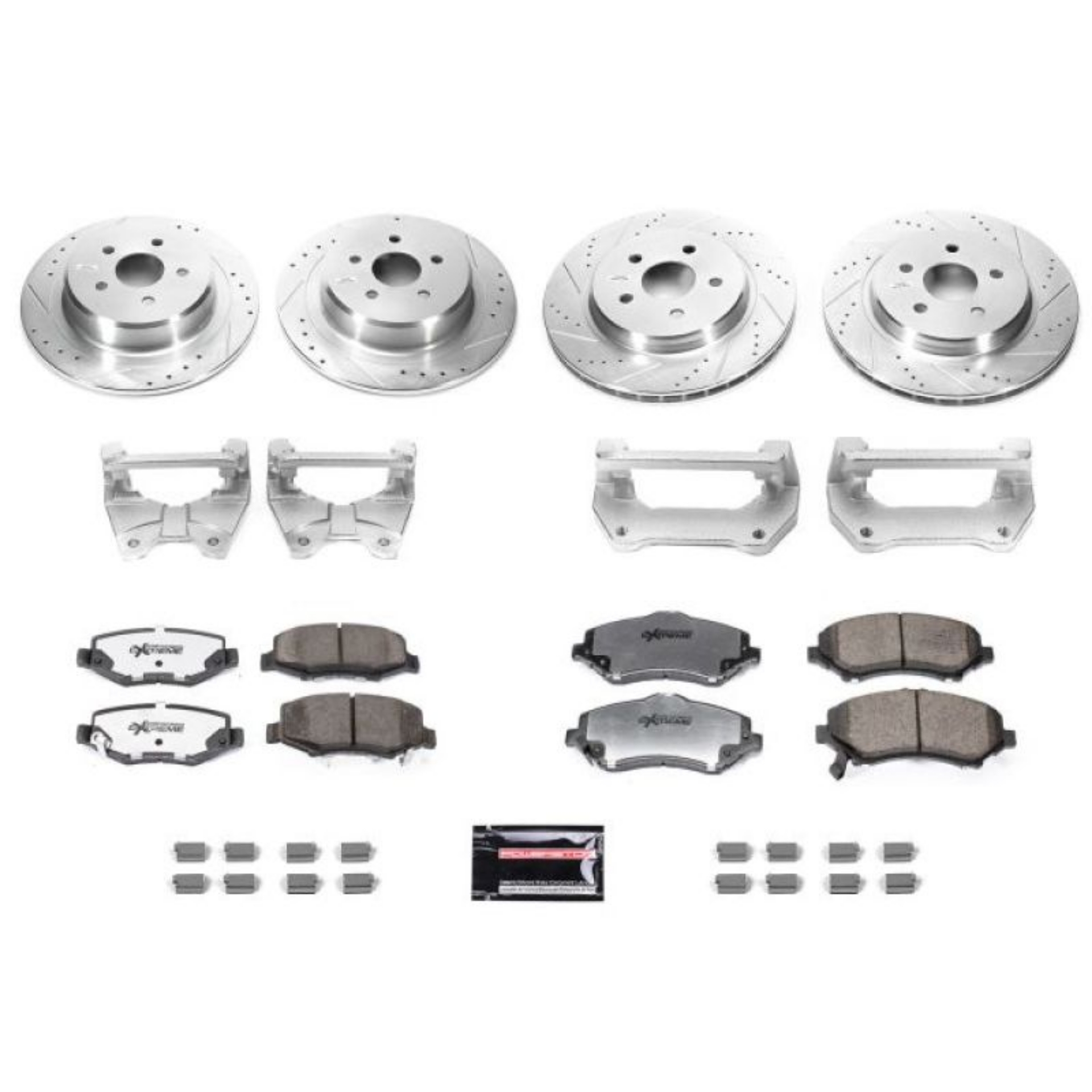 Picture of Power Stop 07-17 Jeep Wrangler Front & Rear Big Brake Conversion Kit