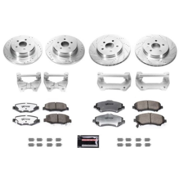 Picture of Power Stop 07-17 Jeep Wrangler Front & Rear Big Brake Conversion Kit