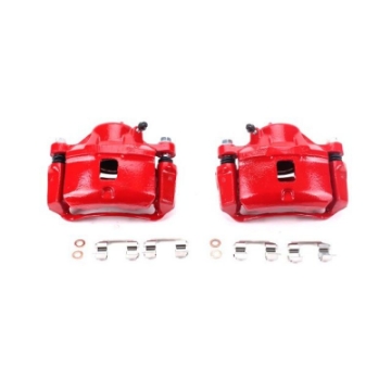 Picture of Power Stop 95-00 Chrysler Sebring Front Red Calipers w-Brackets - Pair