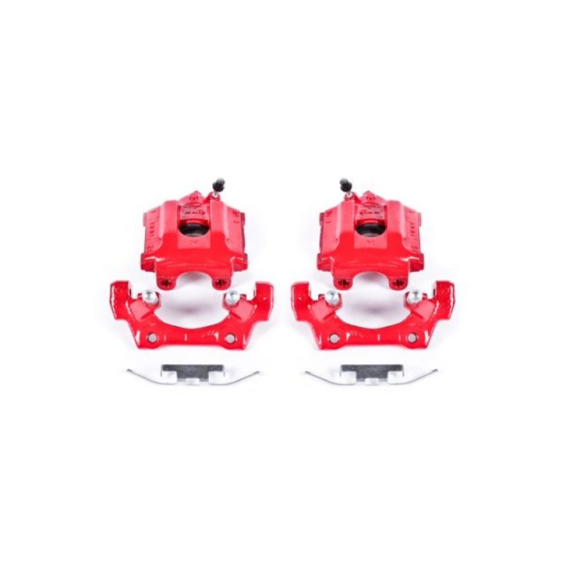 Picture of Power Stop 92-98 BMW 318i Rear Red Calipers w-Brackets - Pair
