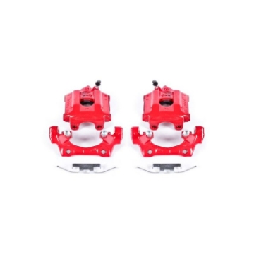 Picture of Power Stop 92-98 BMW 318i Rear Red Calipers w-Brackets - Pair