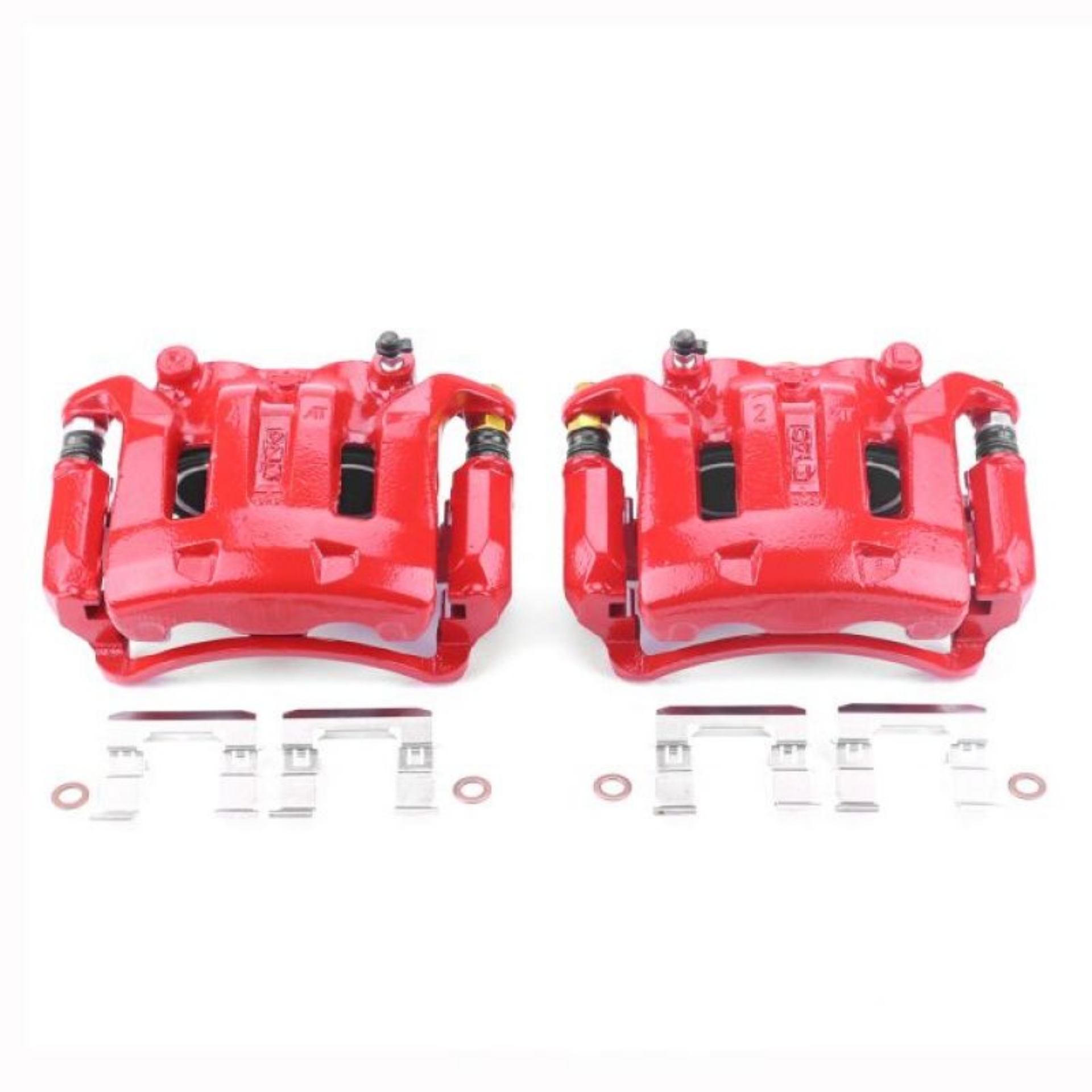 Picture of Power Stop 03-04 Nissan Frontier Front Red Calipers w-Brackets - Pair