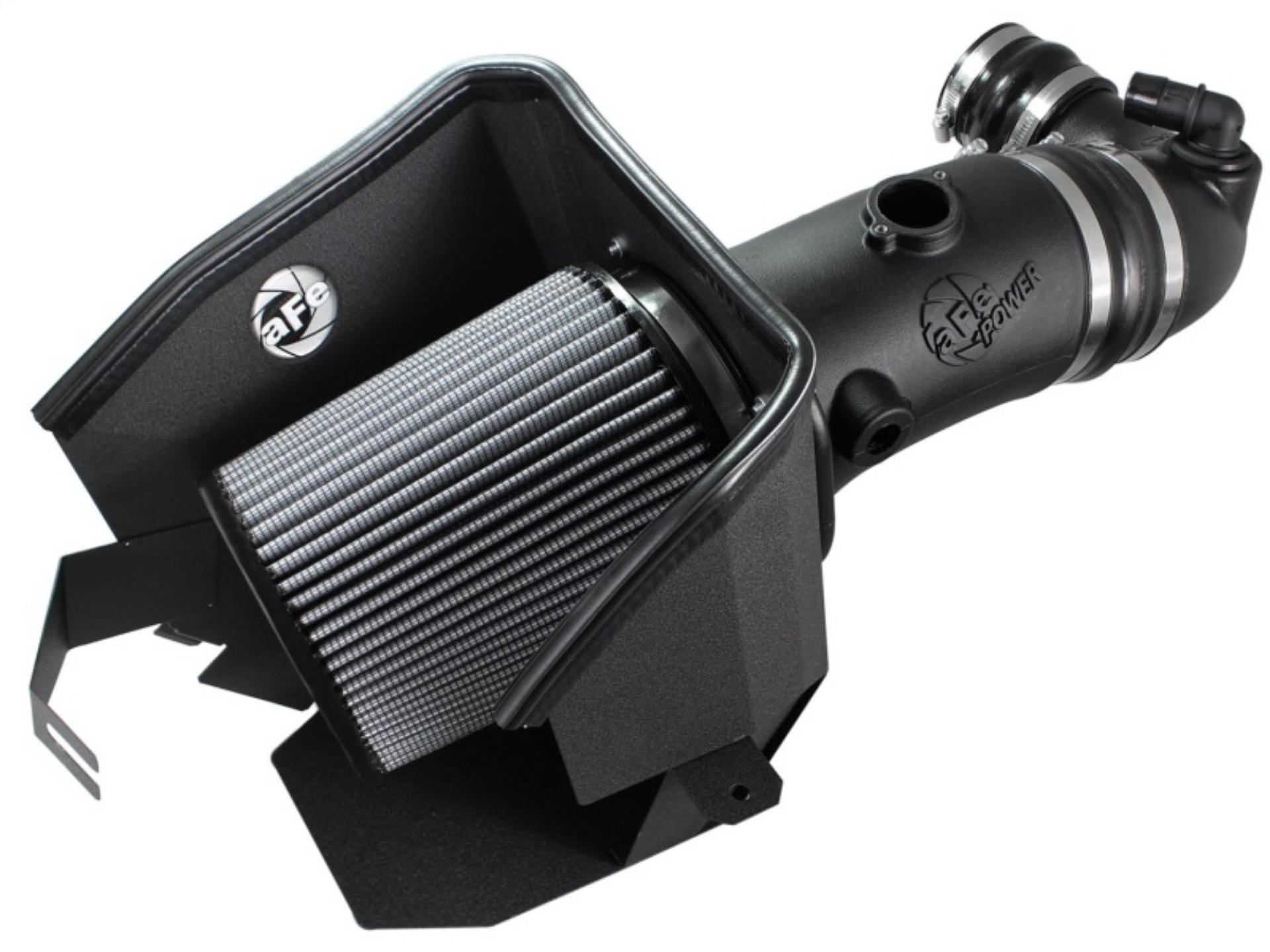 Picture of aFe MagnumFORCE Stage-2 Pro DRY S Air Intake System Ford Diesel Trucks 08-10 V8-6-4L td