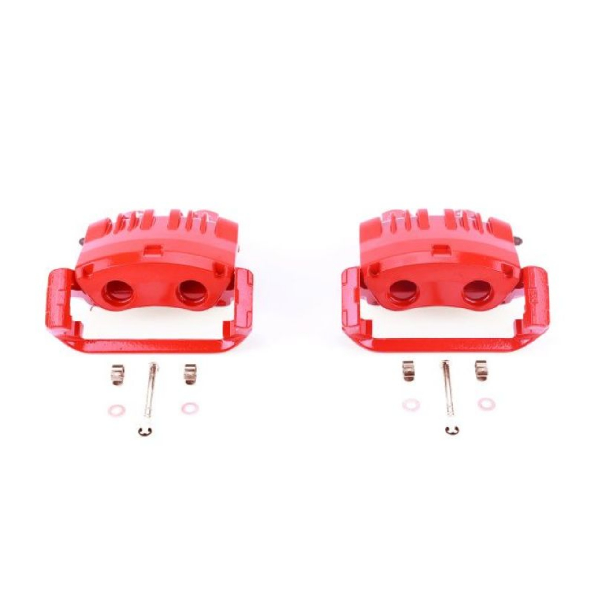 Picture of Power Stop 99-01 Ford Mustang Front Red Calipers w-Brackets - Pair