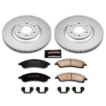 Picture of Power Stop 04-09 Cadillac SRX Front Z17 Evolution Geomet Coated Brake Kit