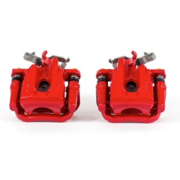 Picture of Power Stop 2016 Scion iM Rear Red Calipers w-Brackets - Pair