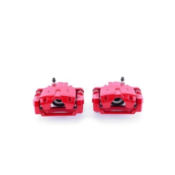Picture of Power Stop 04-09 Cadillac SRX Rear Red Calipers w-Brackets - Pair