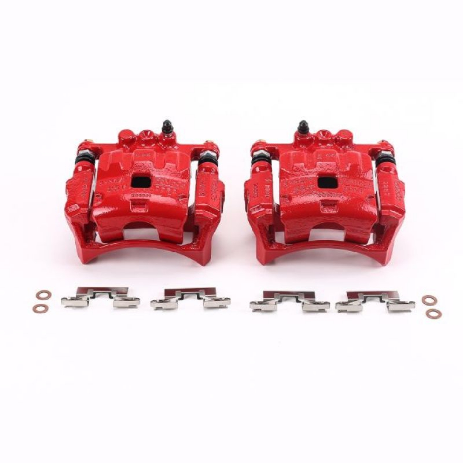 Picture of Power Stop 11-17 Ford Fiesta Front Red Calipers w-Brackets - Pair