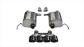 Picture of Corsa 14-19 Chevy Corvette C7 Coupe 6-2L V8 AT-MT 2-75in Valve-Back Dual Rear Exit Black Xtreme Exht