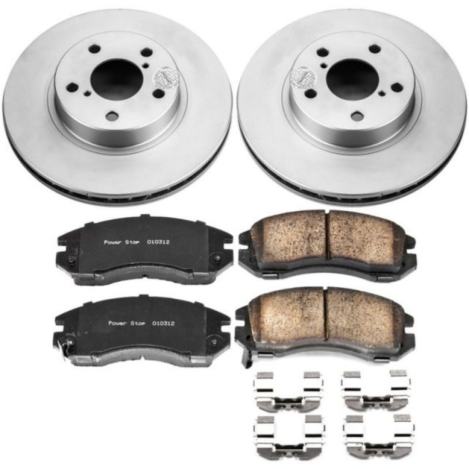 Picture of Power Stop 93-96 Subaru Impreza Front Z17 Evolution Geomet Coated Brake Kit